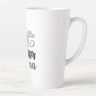 Caneca De Café Latte Halloween One Spooky Mama Birthday