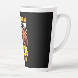 Caneca De Café Latte Halloween Seja Legal Comigo Aniversário