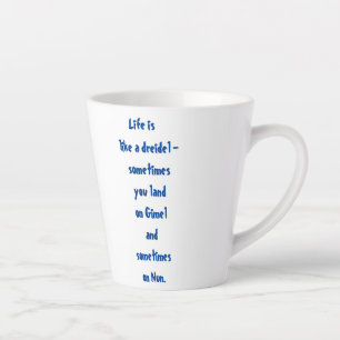 Caneca De Café Latte Hanukkah Mug