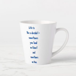 Caneca De Café Latte Hanukkah Mug