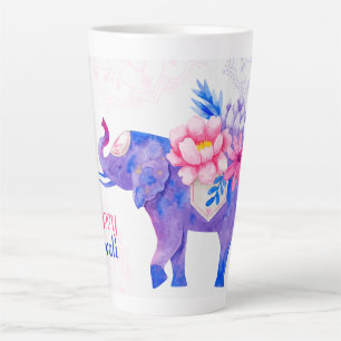 Caneca De Café Latte Happy Diwali
