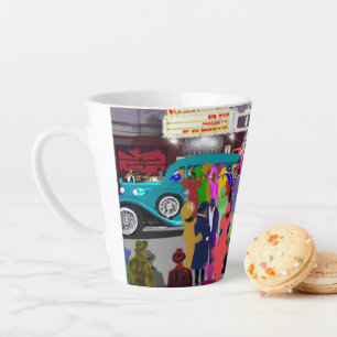 Caneca De Café Latte Harlem Roaring 20s Latte Mug