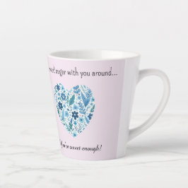 Caneca De Café Latte Heart Mug