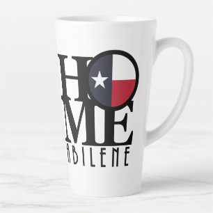 Caneca De Café Latte HOME Abilene