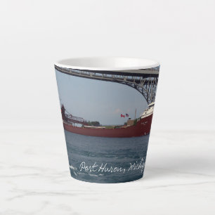 Caneca De Café Latte Hon James L. Oberstar Port Huron latte mug