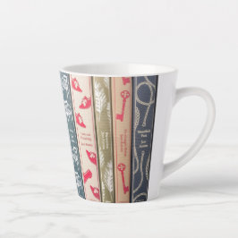 Caneca De Café Latte Hora de ler Jane Austen 