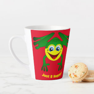 Caneca De Café Latte Hora do Intervalo do Froggy