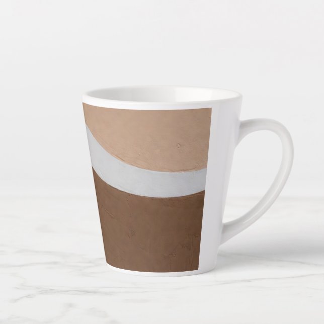 Caneca De Café Latte Horizontes de Argila (Direita)