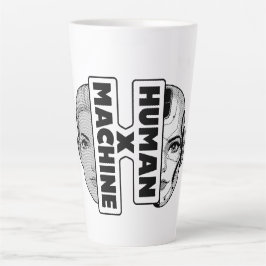 Caneca De Café Latte HUMAN x MACHINE