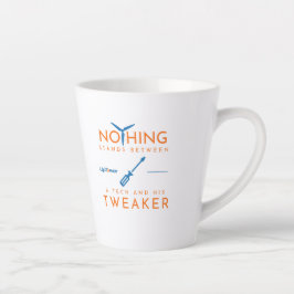 Caneca De Café Latte Humor técnico-fraco - Mug
