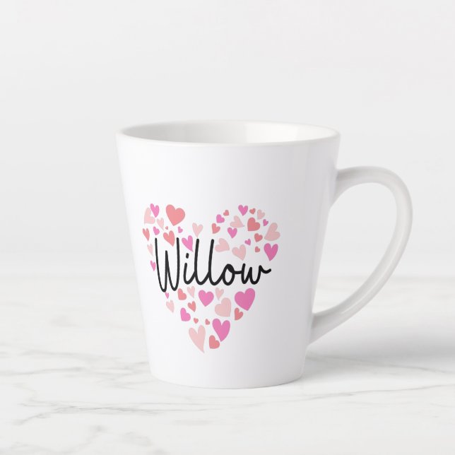 Caneca De Café Latte I love Willow (Direita)