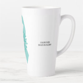 Caneca De Café Latte I Sobreviveu A Cirurgia Cerebral - Neuralgia Trige
