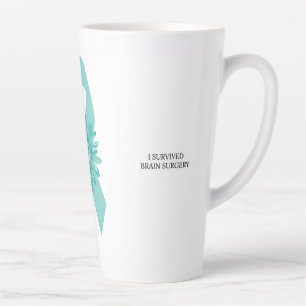 Caneca De Café Latte I Sobreviveu A Cirurgia Cerebral - Neuralgia Trige
