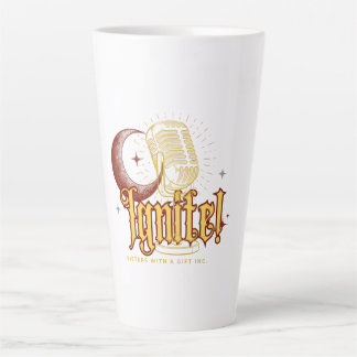 Caneca De Café Latte IGNITE! Marca Merch da SWAG Inc.