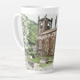 Caneca De Café Latte Igreja de Santa Maria, Luddenden