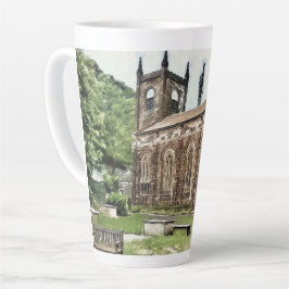 Caneca De Café Latte Igreja de Santa Maria, Luddenden