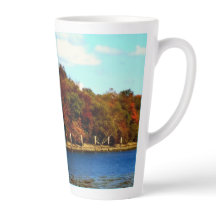 Ilhas do Stream Latte Mug