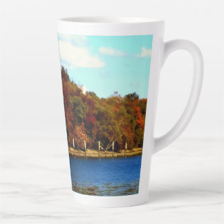 Caneca De Café Latte Ilhas do Stream Latte Mug
