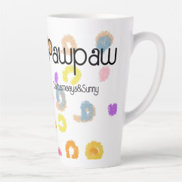 Caneca De Café Latte I'm Pawpaw