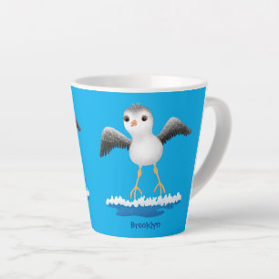 Caneca De Café Latte Imagem de desenho animado de lixívia para bebês