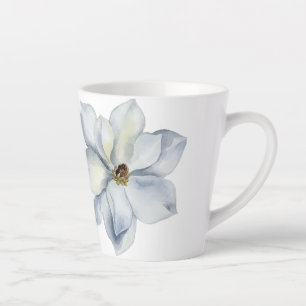 Caneca De Café Latte Impressão de Flor Pintado À Mão Bastante