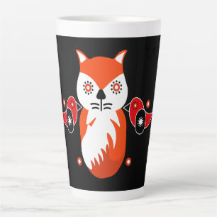 Caneca De Café Latte Impressões de Arte Popular Escandinávia Frota N