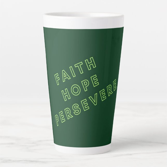 Caneca De Café Latte Inspiração (Frente)