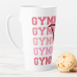 Caneca De Café Latte Inspirado na Ginástica