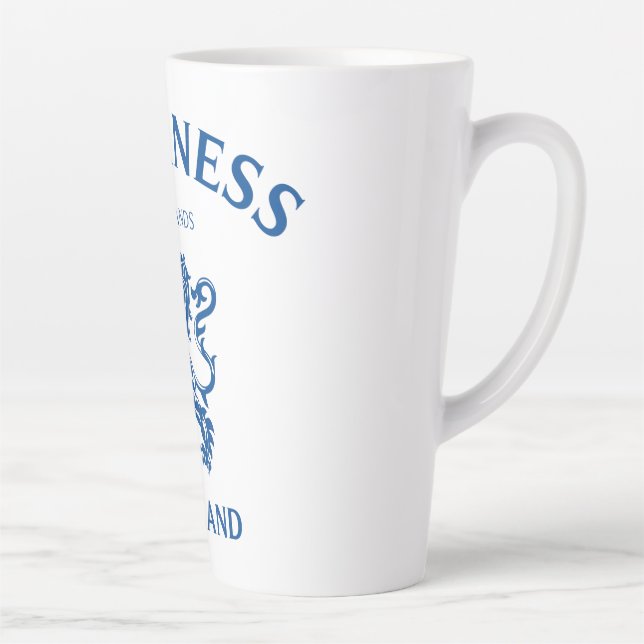 Caneca De Café Latte INVERNESS Scotland (Direita)