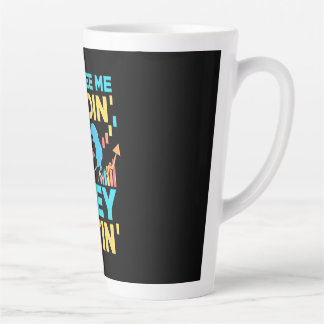 Caneca De Café Latte Investidor Eles Veem-me Negociando