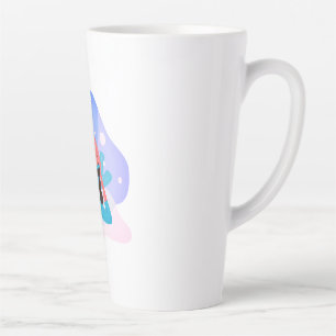 Caneca De Café Latte Ioga, Meditação, Fitness