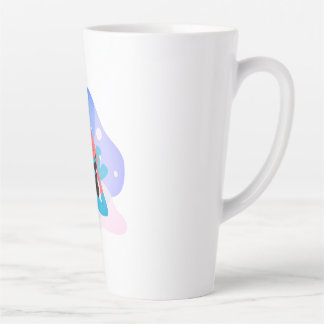 Caneca De Café Latte Ioga, Meditação, Fitness