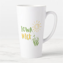 Iowa Nice Mug para Midwesterners