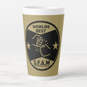 Caneca De Café Latte Irmã De Outro Senhor