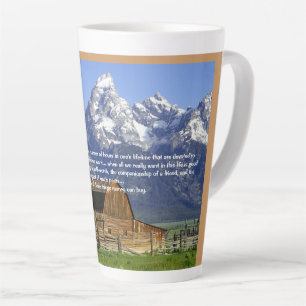 Caneca De Café Latte Ironia da Vida