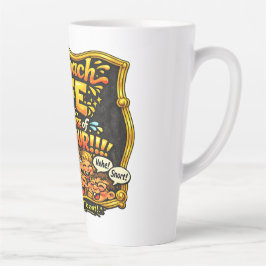 Caneca De Café Latte Irradiar alegria