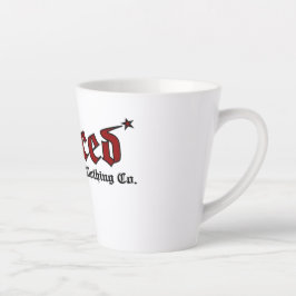 Caneca De Café Latte Isaiah 53:5 Ele Foi Piercado