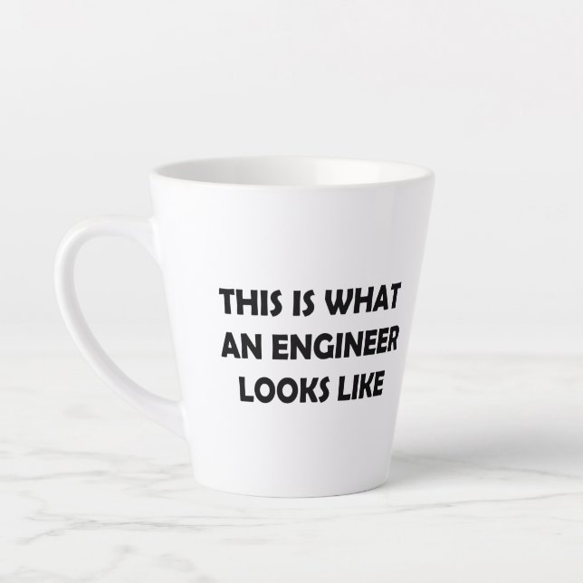 Caneca De Café Latte Isto é o que parece um Engenheiro (Esquerda)