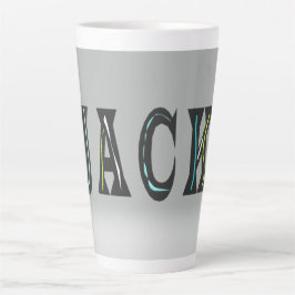 Caneca De Café Latte Jack, o rapaz que o homem voltou