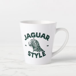 Caneca De Café Latte Jaguar Latte Mug