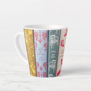 Caneca De Café Latte Jane Austen