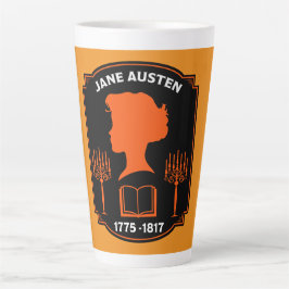 Caneca De Café Latte Jane Austen English Novelist