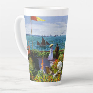 Caneca De Café Latte Jardim de Sainte-Adresse, 1867 Claude Monet