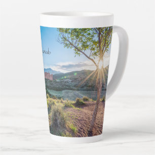 Caneca De Café Latte Jardim dos Deuses Torre Lata