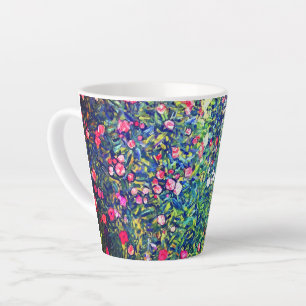 Caneca De Café Latte Jardim Italiano Gustav Klimt