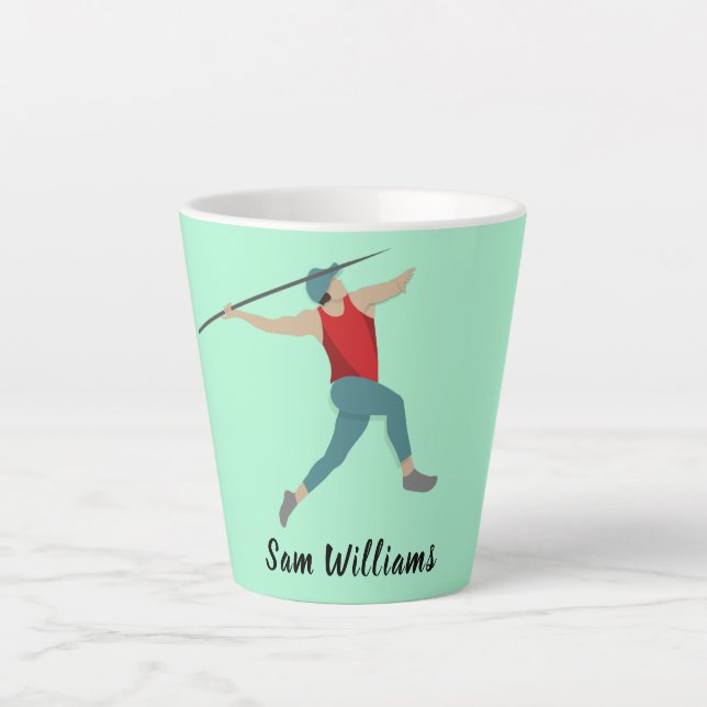 Caneca De Café Latte Javelin (Frente)