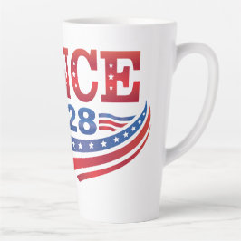 Caneca De Café Latte JD Vance President 2028