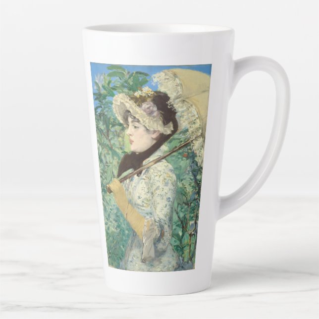 Caneca De Café Latte Jeanne (Primavera) Edouard Manet (Direita)