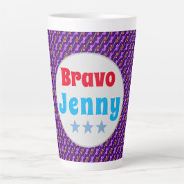 Caneca De Café Latte Jenny