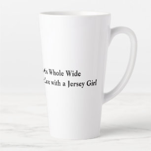 Caneca De Café Latte Jersey Girl Mug